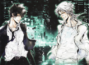 Картинка аниме psycho-pass парни