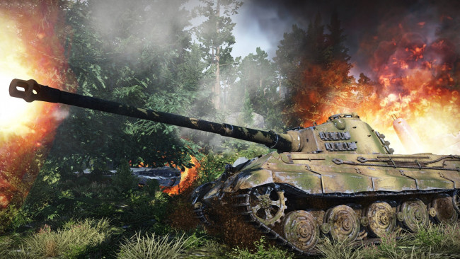 Обои картинки фото видео игры, war thunder,  world of planes, танк