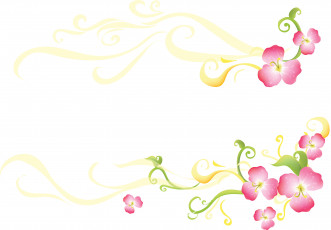 Картинка векторная+графика цветы+ flowers фон цветы