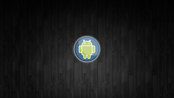 обоя компьютеры, android, фон, логотип