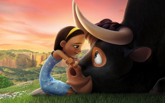 Обои картинки фото мультфильмы, ferdinand