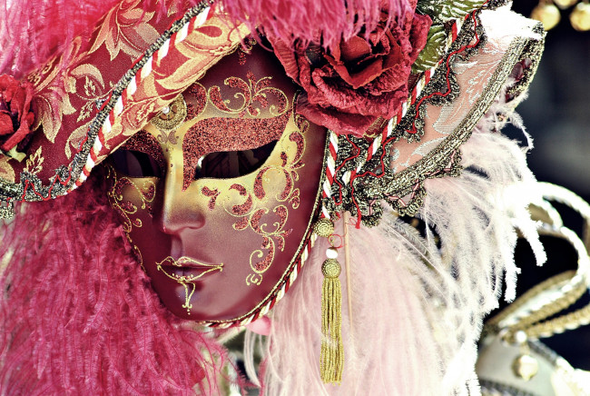 Обои картинки фото разное, маски,  карнавальные костюмы, перья, маска, карнавал