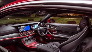 Картинка автомобили интерьеры mercedes benz e350 amg line coupe 2021 салон интерьер премиум класс