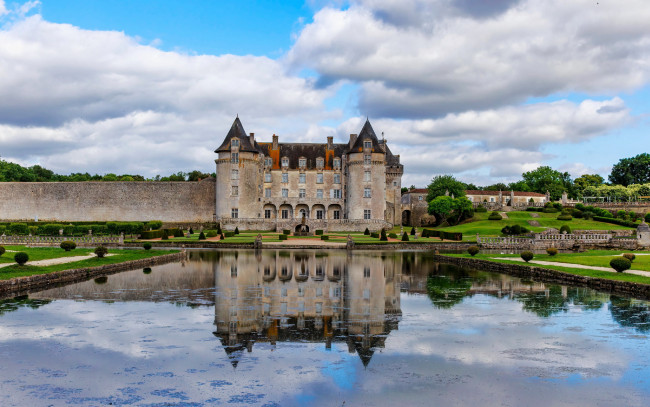 Обои картинки фото chateau de la roche, courbon, france, города, замки франции, chateau, de, la, roche