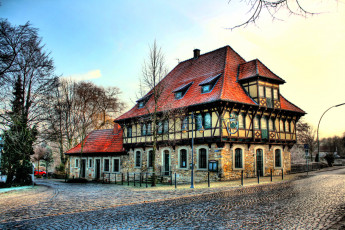 Картинка steinfurt германия города здания дома
