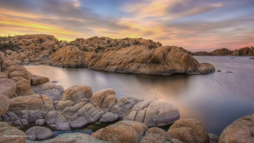 Картинка rocky inlet природа побережье залив камни море