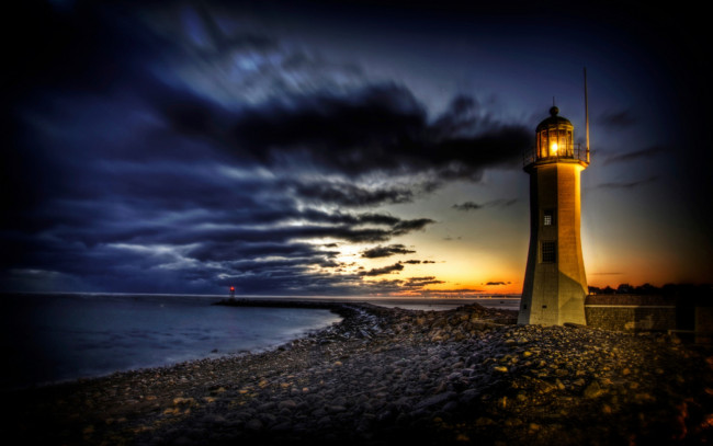 Обои картинки фото lighthouse, природа, маяки, побережье, мыс, маяк