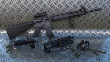 Картинка оружие автоматы автоматическая винтовка m16a4