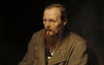 Картинка рисованное живопись масло портрет достоевский