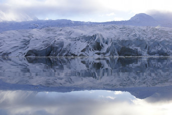 Картинка природа айсберги+и+ледники исландия ледник