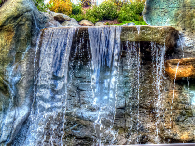 Обои картинки фото природа, водопады, водопад, камни