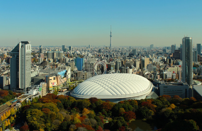 Обои картинки фото tokyo, города, токио , Япония, небоскребы, панорама