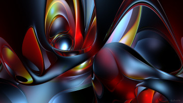 Картинка 3д+графика абстракция+ abstract цвет фон узор