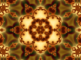 Картинка 3д графика fractal фракталы фрактал цвета