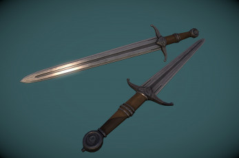 Картинка оружие 3d фон меч