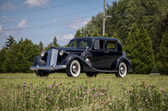 обоя автомобили, packard, 1937г, sedan, club, twelve