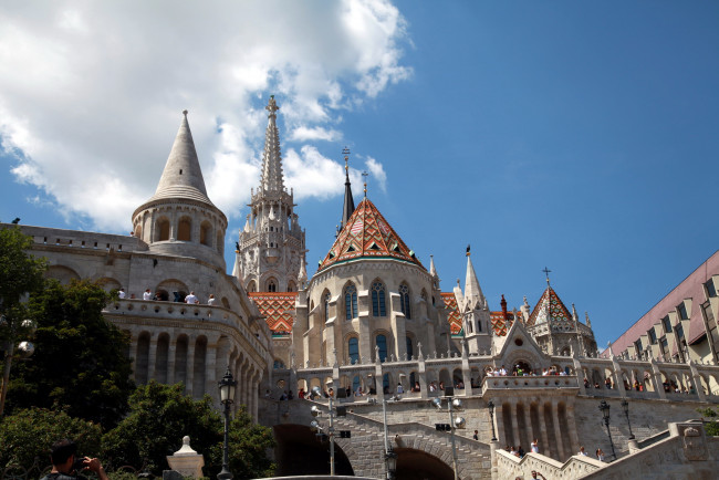 Обои картинки фото города, будапешт , венгрия, замок