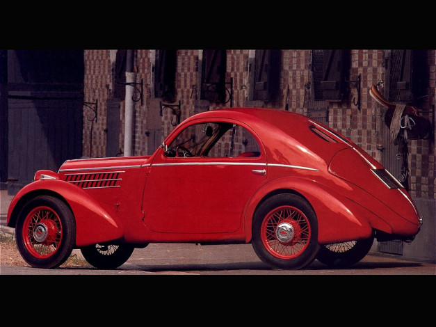Обои картинки фото fiat, balilla, berlinetta, aerodinamica, 1934, автомобили, классика
