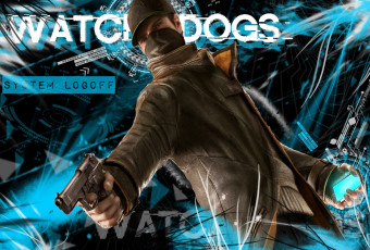 Картинка watch dogs видео игры пистолет