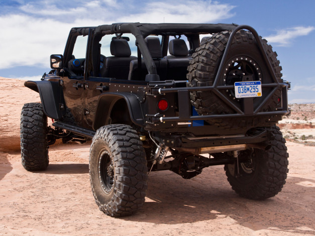 Обои картинки фото jeep wrangler apache concept 2012, автомобили, jeep, 2012, concept, apache, wrangler