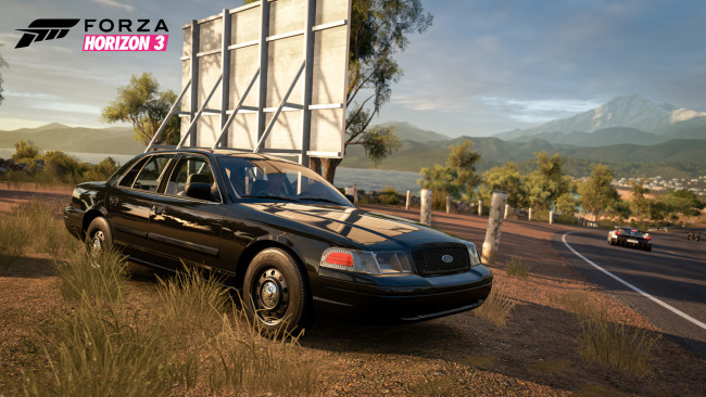 Обои картинки фото видео игры, forza horizon 3, фон, автомобиль