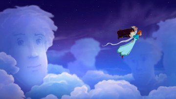 Картинка мультфильмы иван+царевич+и+серый+волк+2 мужчина девушка образ лицо облака борода