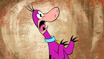 Картинка мультфильмы the+flintstones динозавр крик