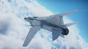 Картинка авиация боевые+самолёты ссср окб миг фронтовой истребитель миг-23м