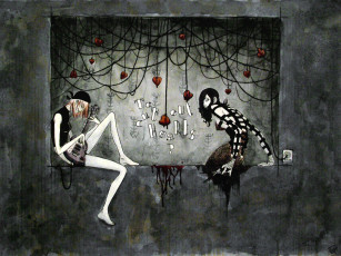 Картинка gothic girlz 02 рисованные люди