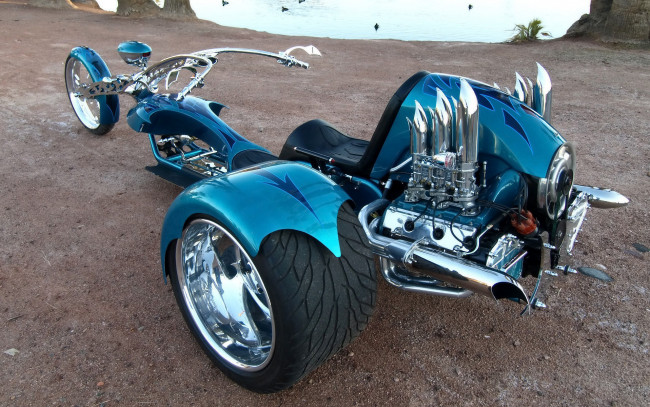 Обои картинки фото trike, мотоциклы, трёхколёсные, мотоцикл, трехколесный