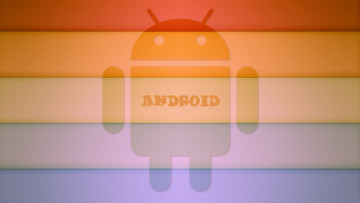 Картинка компьютеры android цвета полосы