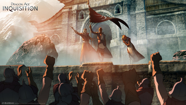 Обои картинки фото видео игры, dragon age iii,  inquisition, age, dragon, экшен, игра, ролевая, inquisition