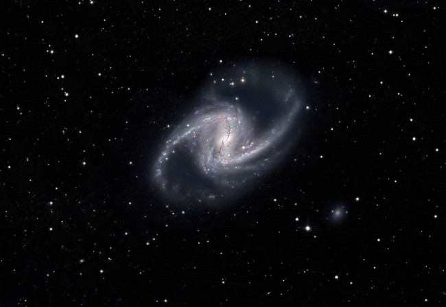 Обои картинки фото космос, галактики, туманности, звезды, spiral, galaxy, спиральная, галактика