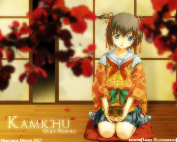 Обои картинки фото аниме, kamichu