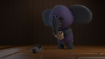 Картинка разное игрушки слон