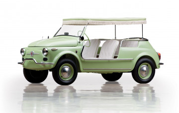 обоя fiat 500 jolly 1960, автомобили, fiat, салатовый, 1960, jolly, 500