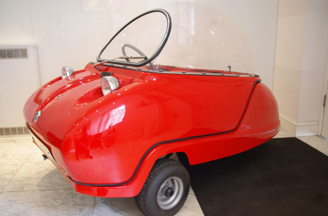 Обои картинки фото peel trident 1966, автомобили, -unsort, peel, trident, 1966, красный