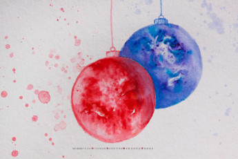 Картинка календари праздники +салюты рисунок шар игрушка