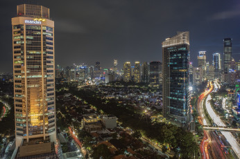 Картинка jakarta города джакарта+ индонезия простор