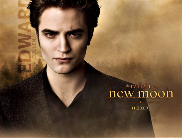 Обои картинки фото кино фильмы, the twilight saga,  new moon, эдвард, вампир