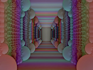 Картинка 3д графика fractal фракталы фпактал узор