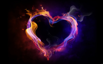 Картинка сердце разное компьютерный+дизайн любовь
