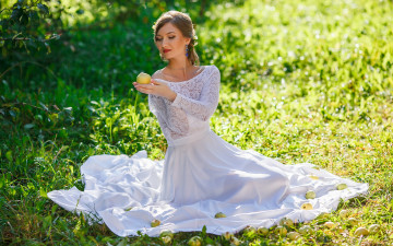 Картинка девушки -unsort+ невесты белое платье невеста
