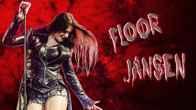 Обои картинки фото музыка, floor jansen, floor, jansen