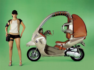 Картинка мотоциклы мото+с+девушкой bmw
