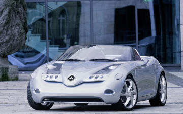 Картинка mercedes benz sla concept автомобили