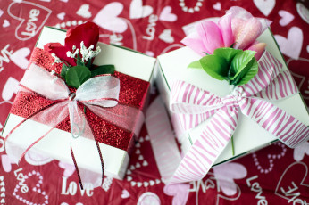 Картинка праздничные подарки+и+коробочки подарки коробки банты