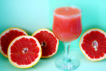 Картинка еда напитки +сок красный грейпфрут