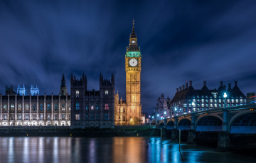 Картинка города лондон+ великобритания биг бен