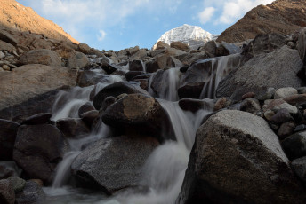 Картинка тибет +кайлас +воды+благословения природа водопады паломничество вершина снег вода ручьи кайлас